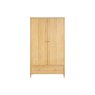 Willow Solid Oak Nordic Double Wardrobe Willow Solid Oak Nordic Double Wardrobe