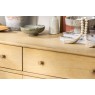 Willow Solid Oak Nordic 6 Drawer Wide Chest of Drawers Willow Solid Oak Nordic 6 Drawer Wide Chest of Drawers