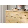 Willow Solid Oak Nordic 6 Drawer Wide Chest of Drawers Willow Solid Oak Nordic 6 Drawer Wide Chest of Drawers