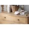 Willow Solid Oak Nordic 5 Drawer Chest of Drawers Willow Solid Oak Nordic 5 Drawer Chest of Drawers