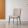 Rebecca Textured PU Leather Dining Chair in Misty (Pair) Rebecca Textured PU Leather Dining Chair in Misty (Pair)