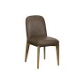 Margot Brown PU Leather Dining Chair (Pair) Margot Brown PU Leather Dining Chair (Pair)