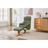 Eden Swivel Recliner Chair and Footstool Eden Swivel Recliner Chair and Footstool