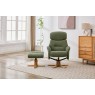 Eden Swivel Recliner Chair and Footstool Eden Swivel Recliner Chair and Footstool