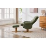 Eden Swivel Recliner Chair and Footstool Eden Swivel Recliner Chair and Footstool