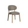 Leo Curved Back Grey Fabric Dining Chairs (Set of 4) Leo Curved Back Grey Fabric Dining Chairs (Set of 4)
