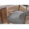 Leo Curved Back Grey Fabric Dining Chairs (Set of 6) Leo Curved Back Grey Fabric Dining Chairs (Set of 6)