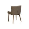 Logan Taupe PU Leather Curved Dining Chairs (Set of 4) Logan Taupe PU Leather Curved Dining Chairs (Set of 4)