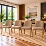 Margot Bronze Fabric Dining Chairs (Set of 4) Margot Bronze Fabric Dining Chairs (Set of 4)