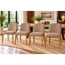 Margot Bronze Fabric Dining Chairs (Set of 4) Margot Bronze Fabric Dining Chairs (Set of 4)