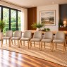 Margot Misty PU Leather Dining Chairs (Set of 6) Margot Misty PU Leather Dining Chairs (Set of 6)
