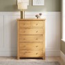 Dorset Oak 2 + 4 Chest of Drawers Dorset Oak 2 + 4 Chest of Drawers
