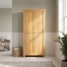 Dorset Oak All Hanging Double Wardrobe Dorset Oak All Hanging Double Wardrobe