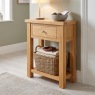 Dorset Oak 1 Drawer Console Table Dorset Oak 1 Drawer Console Table