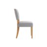 Oxford Fabric Open-backed Chair in Stone Oxford Fabric Open-backed Chair in Stone