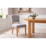 Oxford Fabric Open-backed Chair in Stone