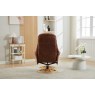 Aruba Fabric Swivel Recliner Chair & Footstool Aruba Fabric Swivel Recliner Chair & Footstool