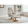 Aruba Fabric Swivel Recliner Chair & Footstool Aruba Fabric Swivel Recliner Chair & Footstool