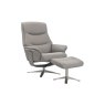 Hudson Swivel Recliner & Footstool Hudson Swivel Recliner & Footstool