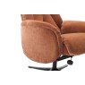 Lucia Fabric Swivel Recliner Chair & Footstool Lucia Fabric Swivel Recliner Chair & Footstool