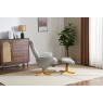 Missouri Fabric Swivel Recliner Chair & Footstool Missouri Fabric Swivel Recliner Chair & Footstool