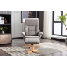 Marseille Swivel Recliner Chair & Stool Marseille Swivel Recliner Chair & Stool