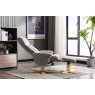 Marseille Swivel Recliner Chair & Stool Marseille Swivel Recliner Chair & Stool
