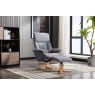 Marseille Swivel Recliner Chair & Stool Marseille Swivel Recliner Chair & Stool
