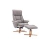 Marseille Swivel Recliner Chair & Stool Marseille Swivel Recliner Chair & Stool