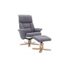 Marseille Swivel Recliner Chair & Stool Marseille Swivel Recliner Chair & Stool