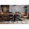 Soho Solid Oak 200cm Holburn Star Base Dining Table & 6 Cooper Dining Chairs Soho Solid Oak 200cm Holburn Star Base Dining Table & 6 Cooper Dining Chairs