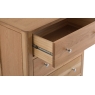 Kettle Interiors Oxford Oak 2 Over 3 Chest of Drawers