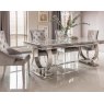 Vida Living Arianna Grey Marble 200cm Dining Table