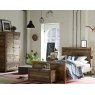 Baker Furniture Grant Reclaimed Bedframe with High Footboard