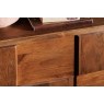 Soho Solid Oak Camden Narrow Sideboard Soho Solid Oak Camden Narrow Sideboard