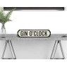GIN O'CLOCK Vintage Road Sign / Street Sign