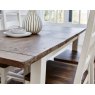 Baker Furniture Cranford Reclaimed Wood 120cm-160cm Extending Dining Table Set & 4 Wooden Dining Chair