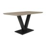 Loki Earth Industrial Corner Bench and Low Bench Dining Table Set Loki Earth Industrial Corner Bench and Low Bench Dining Table Set