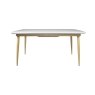 Princeton High Gloss White Large Extending Dining Table Princeton High Gloss White Large Extending Dining Table