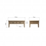 Kettle Interiors Smoked Oak Large Coffee Table