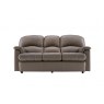 G Plan Chloe Leather Small 3 Seater Sofa