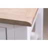 Chester Oak Painted White - 2 Console Table 85cm Wide| F&B All White Chester Oak Painted White - 2 Console Table 85cm Wide| F&B All White