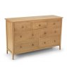 Heritage Oak City - Oregon 7 Drawer Chest of Drawers