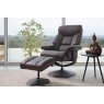 GFA Biarritz Swivel Recliner Chair and Stool GFA Biarritz Swivel Recliner Chair and Stool