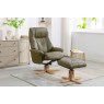 Dubai Swivel Recliner Chair and Stool Dubai Swivel Recliner Chair and Stool