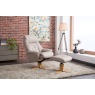 Dubai Swivel Recliner Chair and Stool