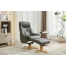 Dublin Swivel Recliner Chair and Stool Dublin Swivel Recliner Chair and Stool