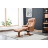 Dublin Swivel Recliner Chair and Stool