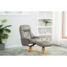 Dublin Swivel Recliner Chair and Stool Dublin Swivel Recliner Chair and Stool