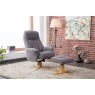 Dublin Swivel Recliner Chair and Stool Dublin Swivel Recliner Chair and Stool